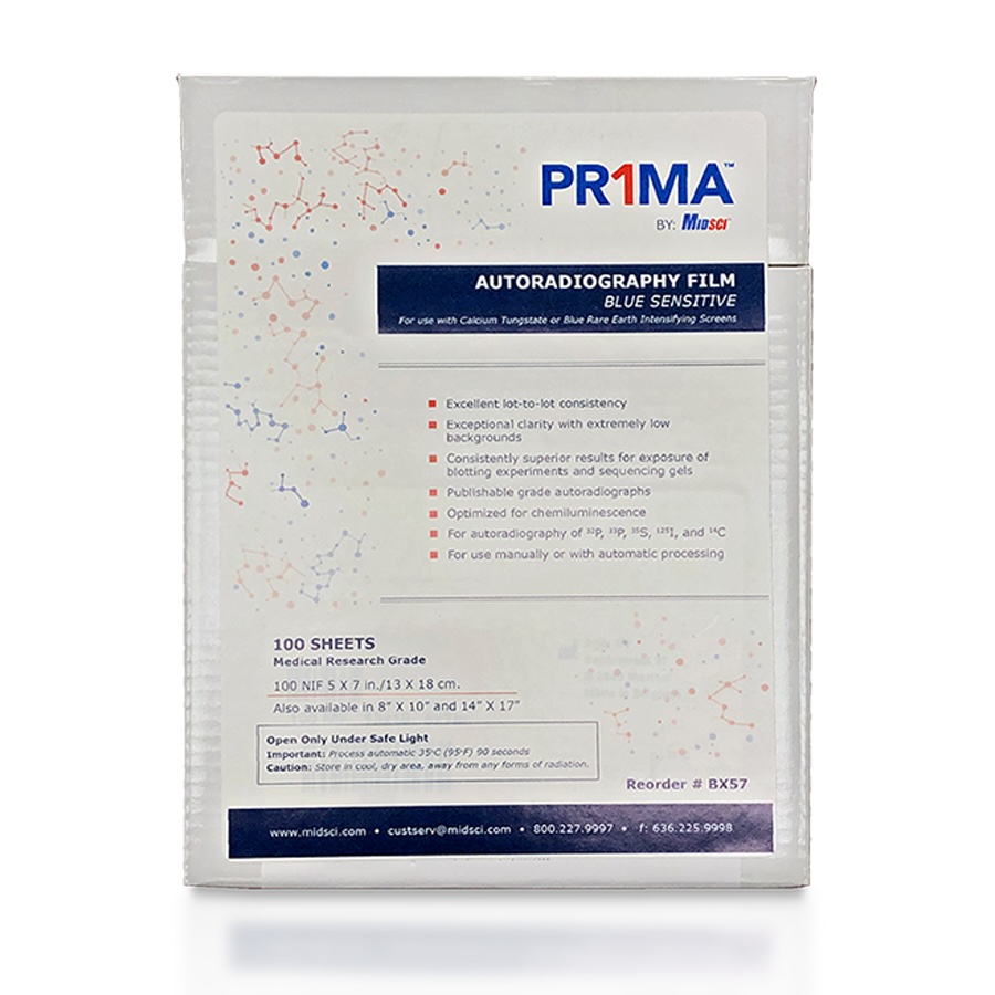 PR1MA 5x7 Blue X-Ray Film